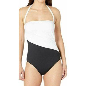 Lauren Ralph Lauren Bel Aire bandeau  Mio One-Piece black/white   Size 6